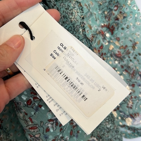 ba&sh Off Shoulder Olga Top NWT - Picture 10 of 12